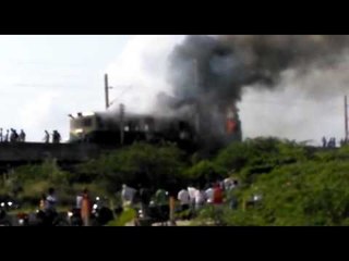 EMU Coaches on MRTS Route Near Perungudi Station Catch Fire