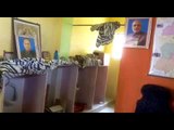 In BJP ruled MP, a school toilet serves as principal’s office having beaming picture of PM Modi