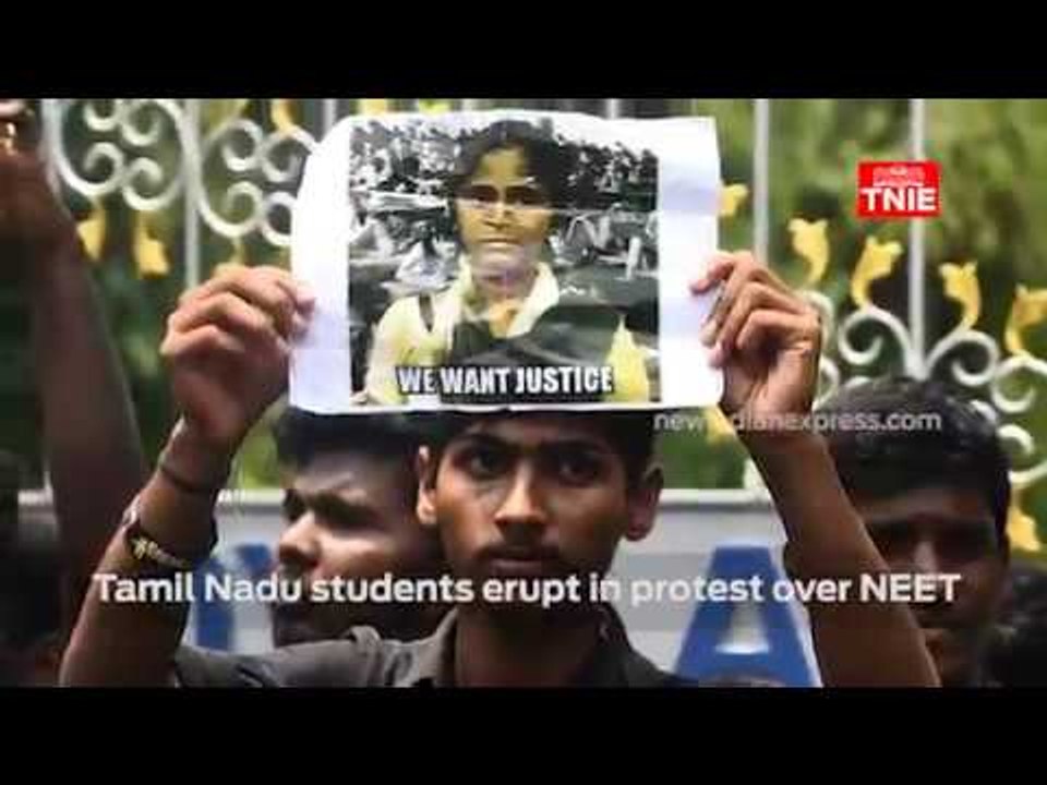 Tamil Nadu students erupt in protests over NEET