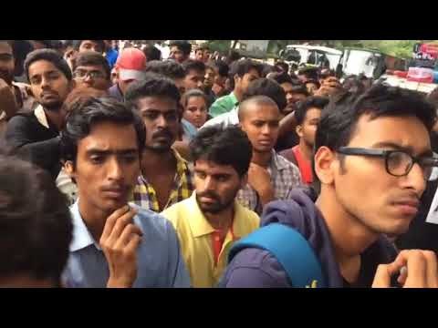 VTU students protest against critical year back examination system, delayed results