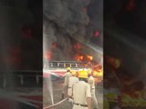Old buses catch fire in Karnataka's Kalaburagi, creates panic among people