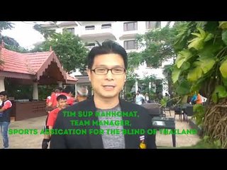 Thailand's blind football team in Kochi for combined training with Indian counterparts