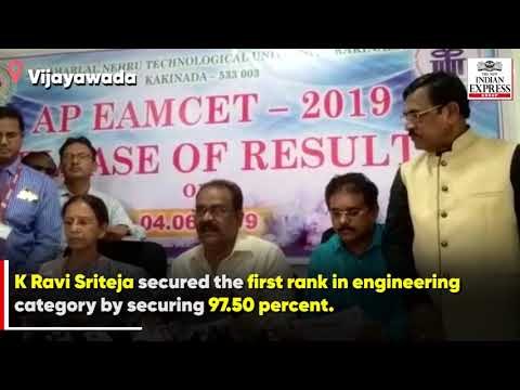 EAMCET 2019 results declared, 1.3 lakh engineering students qualify
