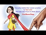 What women and men think about women safety in India?