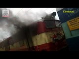 Saptagiri Express engine caught fire