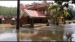 Kerala floods:  Flooded areas at Chengannur on Sunday