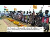 Pulwama Terror Attack: Andhra Pradesh pay tribute to CRPF jawans through sand art