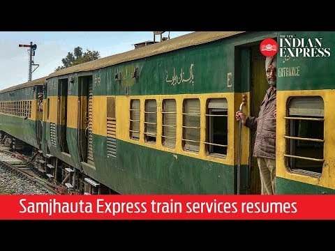 Samjhauta Express train services resumes between India and Pakistan