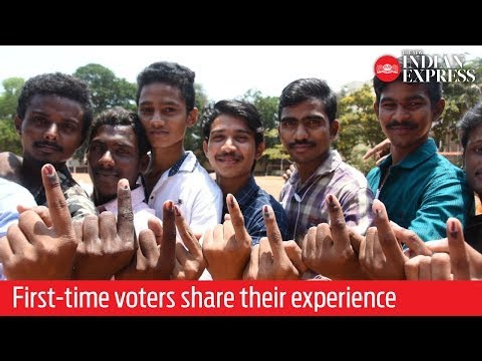 India Elections 2019: First-time voters share how they feel after casting