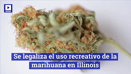 Se legaliza el uso recreativo de la marihuana en Illinois