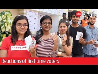 India elections 2019: How did first-time voters feel after casting their vote?