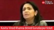 Disappointed Kavita Vinod Khanna on being denied Gurudaspur ticket by BJP