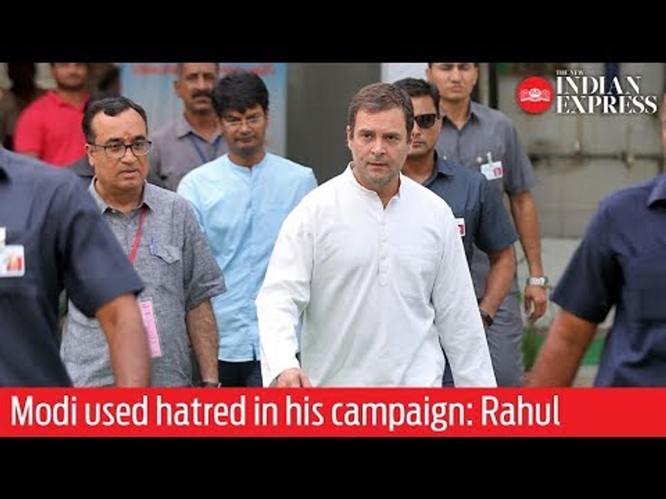Voting Round 6: 'Modi used hatred in his campaign, we used love' says Rahul Gandhi