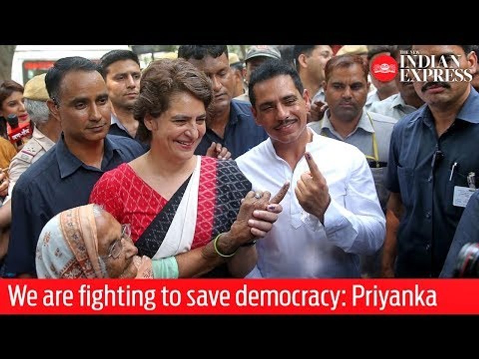 Voting Round 6: 'We are fighting to save democracy' says Priyanka Gandhi Vadra
