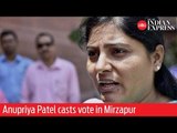 Phase 7: Apna Dal Chief Anupriya Patel casts vote in Mirzapur
