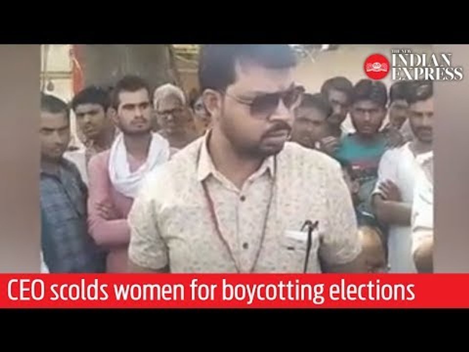 Madhya Pradesh's Pavai CEO scolds women voters for boycotting elections