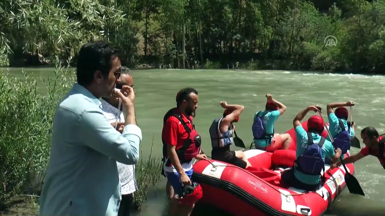 Çatak Çayı'nda rafting keyfi - VAN