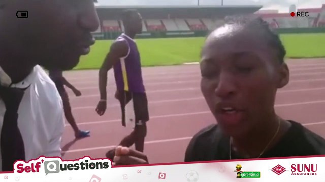 Self'Questions avec Marie Josée Ta Lou (Championne d'Afrique d'athlétisme)