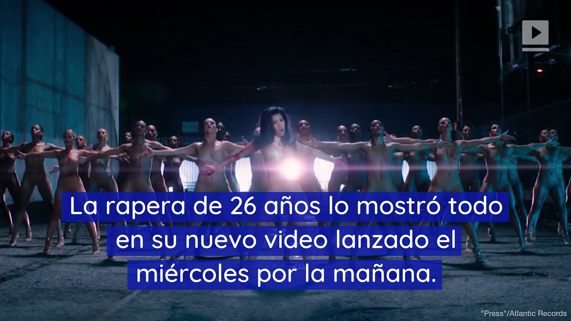 ⁣Cardi B lanza video musical para 'Press'
