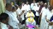 Vedic chants at Karunanidhi's house, TTD priests present