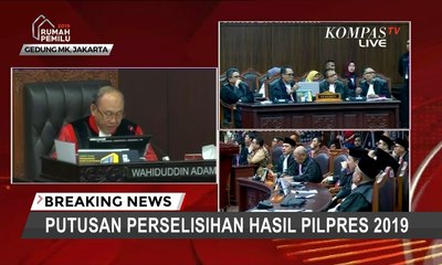 MK Tolak Dalil Tim Hukum 02 Terkait Status Ma’ruf Amin di BSM dan BNI Syariah