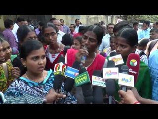 Students in Pollachi being manhandled by police