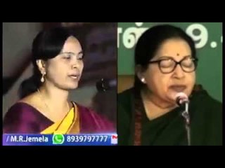 BJP politician Jemila takes on Jayalalithaa