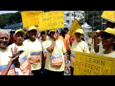 Watch volunteers of a school for the disabled raise awareness about the needs of special kids