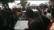 Karnataka Rakshana Vedike activists attack cab driver near Majestic railway station
