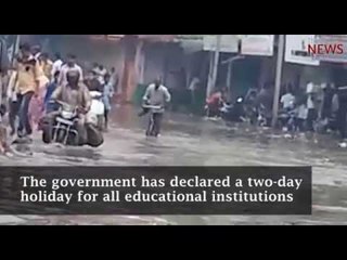 Hyderabad has been experiencing heavy rainfall and floods