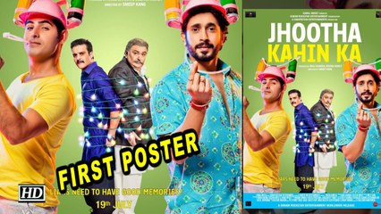 FIRST POSTER | Rishi Kapoor returns to Cinema with ‘JHOOTHA KAHIN KA’