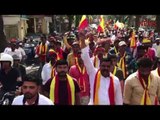 Karnataka Rakshana Vedike demands jobs for Kannadigas