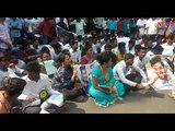 Fans of actor Suriya protest outside Sun TV office in Chennai