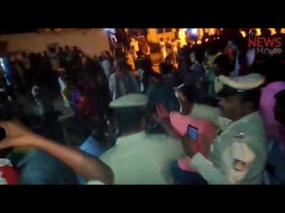 Women hurl tumblers at JD(S) MLA Iqbal Ansari