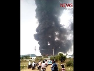 Fire in oil factory in Kolar