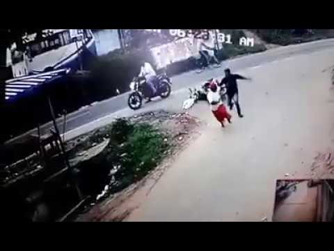 CPI (M) worker hacked by bike-borne assailants in Kerala, video shows narrow escape