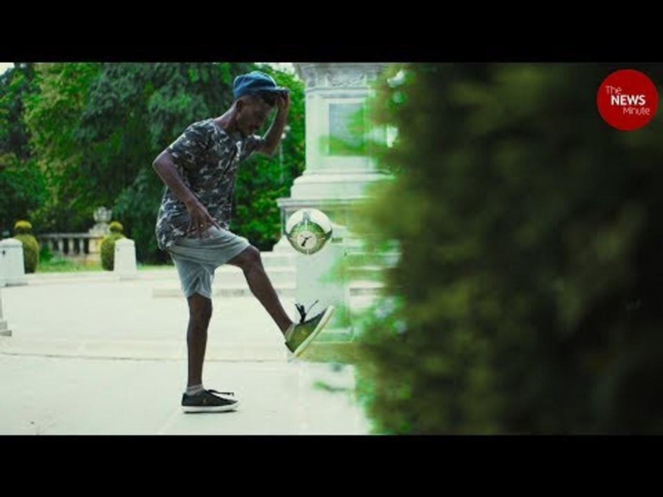 A self-taught freestyle footballer in Bengaluru is kicking down barriers