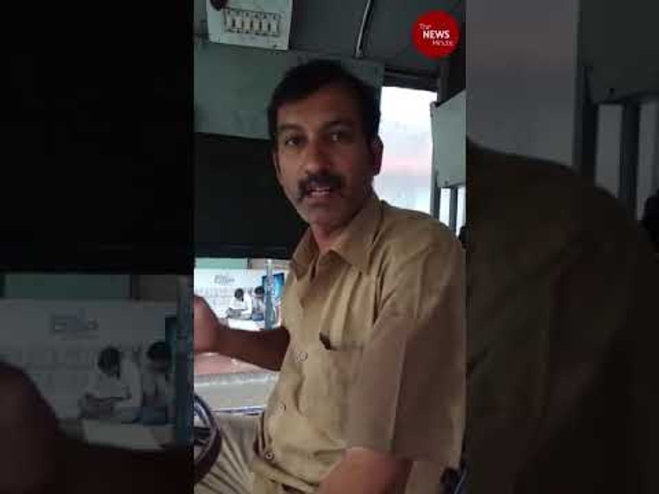 TNSTC suspends driver for talking about bus maintenance