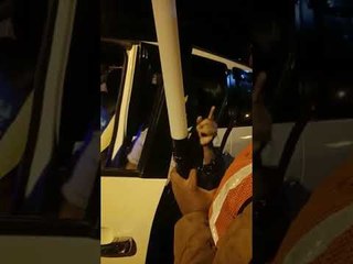 AIADMK MP caught on camera threatening policemen during routine security check