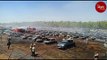 Aero India 2019: Around 300 cars gutted as fire breaks out in parking lot