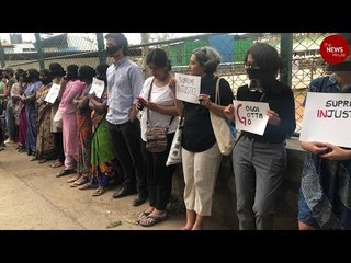 Download Video: Bengaluru activists, citizens stage protest against clean chit to CJI Gogoi