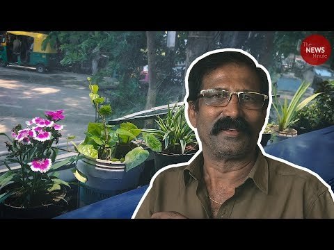 Meet Narayanappa, a BMTC driver whose bus is home to a mini garden