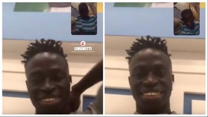 Appel vidéo : Quand Baye Mbaye fait rire Krepin Diatta avant le match