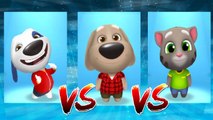 My Talking Hank vs My Talking Ben vs My Talking Tom — Talking Tom Gold Run — Cute Puppy and Cats