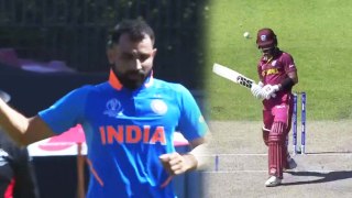 World Cup 2019 IND vs WI: Mohammed Shami strikes, Shai Hope departs | वनइंडिया हिंदी