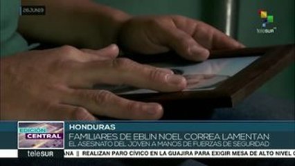 Policía nacional agrede el Instituto Técnico Honduras