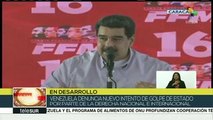 Pdte. Maduro rechaza nuevo intento de golpe de Estado