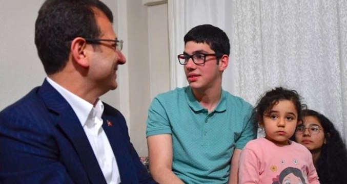 Ekrem İmamoğlu'nun Sen utanma biz utanalım dediği Cebrail de Saraçhane'ye geldi