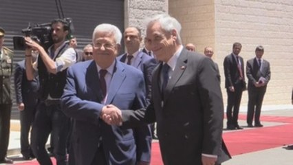 Piñera insta en Ramala a dar un paso adelante para lograr un acuerdo de paz