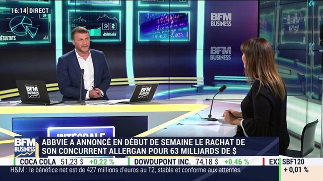 Le parcours de santé: AbbVie a annoncé en début de semaine le rachat de son concurrent Allergan pour 63 milliards de dollars - 27/06